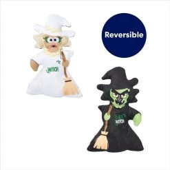 Frisco Halloween Good Witch, Bad Witch Reversible Plush Cat Toy With Catnip -Frisco 270301 PT2. AC SS1800 V1689872847