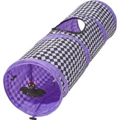 Frisco Halloween Checkered Foldable Play Tunnel Cat Toy With Catnip -Frisco 271304 PT2. AC SS1800 V1690571954
