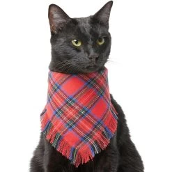 Frisco Red/Green Plaid Dog & Cat Flannel Bandana 12 Frisco Red/Green Plaid Dog & Cat Flannel Bandana -Frisco 276201 PT2. AC SS1800 V1637715100