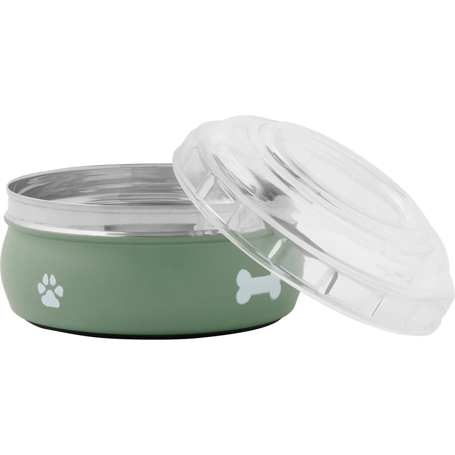 Frisco Travel Non-skid Stainless Steel Dog & Cat Bowl 7 Frisco Travel Non-skid Stainless Steel Dog & Cat Bowl - Image 5