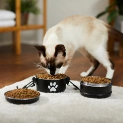 Frisco Travel Stainless Steel Dog & Cat Bowl -Frisco 277509 PT3. AC SS1800 V1630348024
