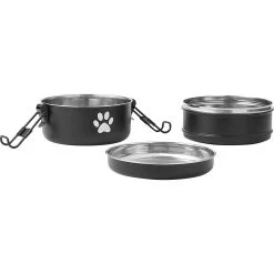 Frisco Travel Stainless Steel Dog & Cat Bowl -Frisco 277509 PT4. AC SS1800 V1627935111