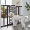 Frisco Metal Pattern Extra Wide Auto-close Dog Gate -Frisco 280285 MAIN. AC SS1800 V1627400777