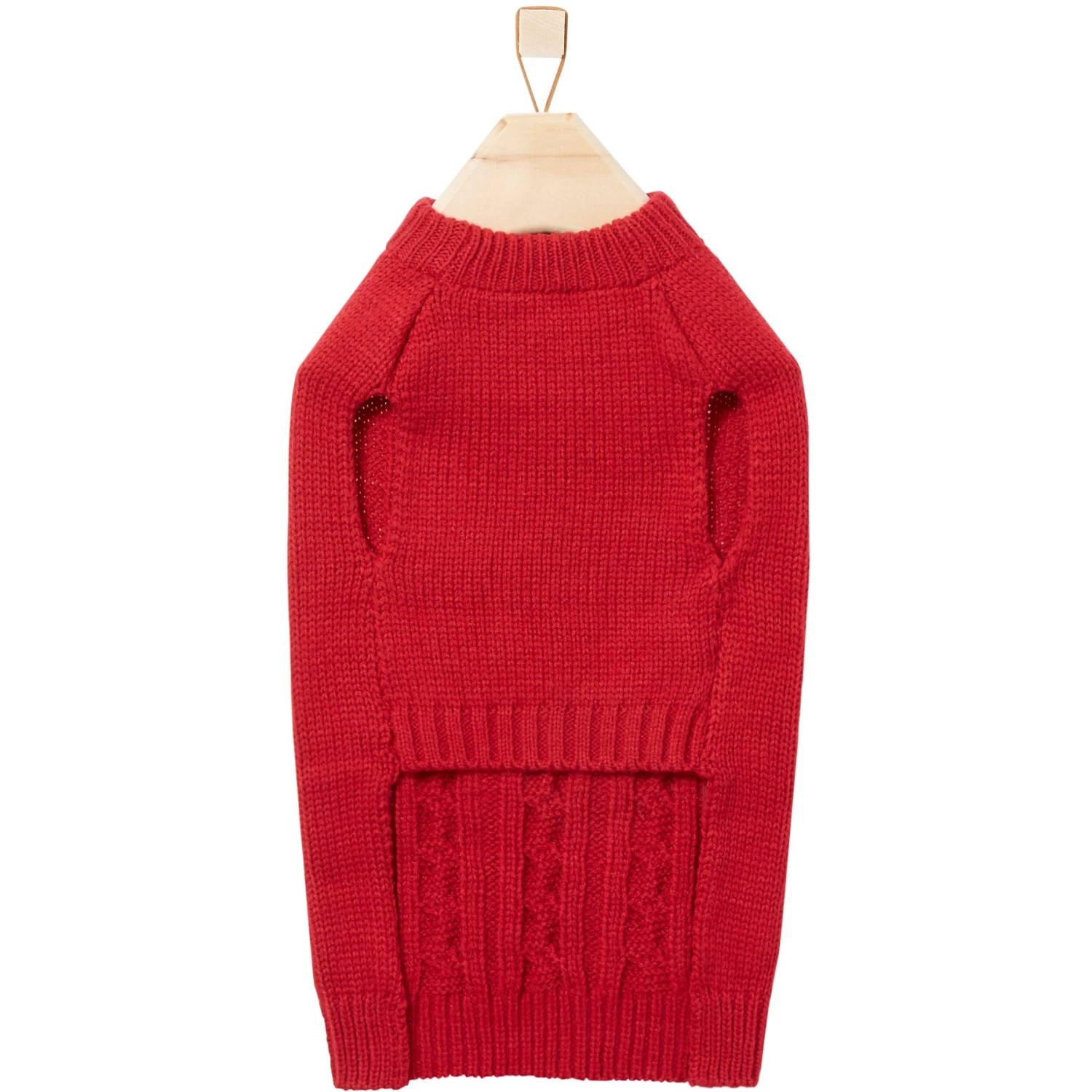 Frisco Personalized Dog & Cat Cable Knitted Sweater 7 Frisco Personalized Dog & Cat Cable Knitted Sweater - Image 5