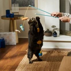 Frisco Holiday Hanukkah Teaser Cat Toy With Catnip, 2 Count -Frisco 287277 PT3. AC SS1800 V1632771712