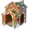 Frisco Holiday Log Cabin Cardboard Cat House 1 Frisco Holiday Log Cabin Cardboard Cat House -Frisco 287287 MAIN. AC SS1800 V1694814356