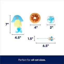 Frisco Holiday 8 Days Of Hanukkah Cardboard Calendar With Toys For Cats -Frisco 287301 PT2. AC SS1800 V1695045711