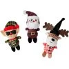 Frisco Holiday Hipster Santa & Friends Plush Cat Toy With Catnip, 3 Count 2 Frisco Holiday Hipster Santa & Friends Plush Cat Toy With Catnip, 3 Count -Frisco 287317 MAIN. AC SS1800 V1632775164