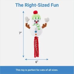 Frisco Naughty Or Nice Snowman Reversible Plush Cat Toy With Catnip 8 Frisco Naughty Or Nice Snowman Reversible Plush Cat Toy With Catnip -Frisco 287387 PT2. AC SS1800 V1637704002