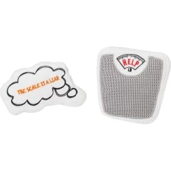 Frisco Scale & Message Bubble Plush Cat Toy With Catnip, 2 Count