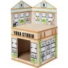 Frisco Yoga Studio Cardboard Cat House, 2-Story -Frisco 288965 MAIN. AC SS1800 V1638289769
