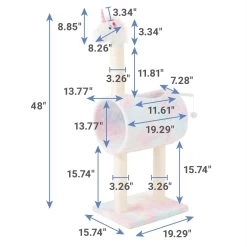 Frisco Animal Series Cat Tunnel With Scratching Post 8 Frisco Animal Series Cat Tunnel With Scratching Post -Frisco 289344 PT1. AC SS1800 V1631047303