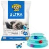 Frisco Butterfly Cat Tracks Cat Toy & Dr. Elsey's Ultra Unscented Clumping Clay Cat Litter -Frisco 293022 MAIN. AC SS1800 V1700675846