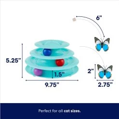 Frisco Butterfly Cat Tracks Cat Toy & Dr. Elsey's Ultra Unscented Clumping Clay Cat Litter 13 Frisco Butterfly Cat Tracks Cat Toy & Dr. Elsey's Ultra Unscented Clumping Clay Cat Litter -Frisco 293022 PT2. AC SS1800 V1700675839