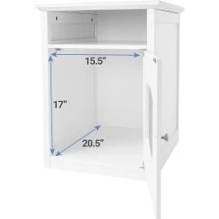 Frisco Decorative Side Table Cat Litter Box Cover & Frisco Open Top Cat Litter Box With Rim, Large 12 Frisco Decorative Side Table Cat Litter Box Cover & Frisco Open Top Cat Litter Box With Rim, Large -Frisco 297992 PT3. AC SS1800 V1621293130