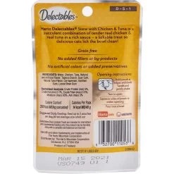 Hartz Delectables Stew Chicken & Tuna Lickable Cat Treat & Frisco Foldable Play Tri-Tunnel Cat Toy 11 Hartz Delectables Stew Chicken & Tuna Lickable Cat Treat & Frisco Foldable Play Tri-Tunnel Cat Toy -Frisco 298074 PT2. AC SS1800 V1621266442