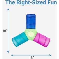 Hartz Delectables Stew Chicken & Tuna Lickable Cat Treat & Frisco Foldable Play Tri-Tunnel Cat Toy 14 Hartz Delectables Stew Chicken & Tuna Lickable Cat Treat & Frisco Foldable Play Tri-Tunnel Cat Toy -Frisco 298074 PT5. AC SS1800 V1621266436