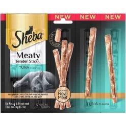 Sheba Meaty Tender Sticks Tuna Flavor Soft Adult Cat Treats & Frisco Squirrel Plush Cat Toy With Refillable Catnip 9 Sheba Meaty Tender Sticks Tuna Flavor Soft Adult Cat Treats & Frisco Squirrel Plush Cat Toy With Refillable Catnip -Frisco 298510 PT1. AC SS1800 V1623195154