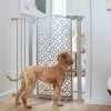 Frisco Metal Geometric Pattern Extra Tall Auto-close Dog Gate 1 Frisco Metal Geometric Pattern Extra Tall Auto-close Dog Gate -Frisco 299514 MAIN. AC SS1800 V1627305390