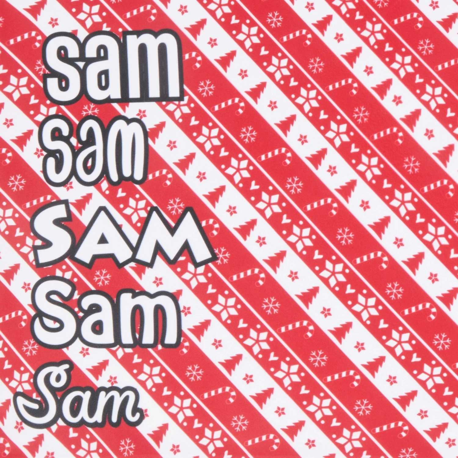 Frisco Fair Isle Personalized Dog & Cat Bandana 7 Frisco Fair Isle Personalized Dog & Cat Bandana - Image 5