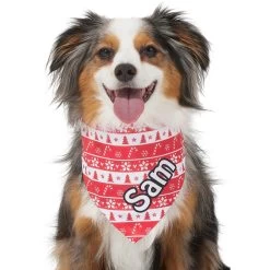 Frisco Fair Isle Personalized Dog & Cat Bandana 16 Frisco Fair Isle Personalized Dog & Cat Bandana -Frisco 301357 PT6. AC SS1800 V1628100112