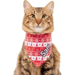 Frisco Fair Isle Personalized Dog & Cat Bandana 17 Frisco Fair Isle Personalized Dog & Cat Bandana -Frisco 301357 PT7. AC SS1800 V1628100084