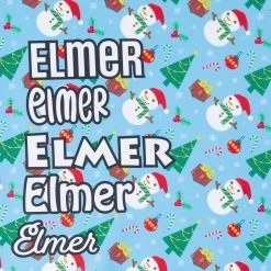 Frisco Snowman & Presents Personalized Dog & Cat Bandana -Frisco 301373 PT4. AC SS1800 V1627654130