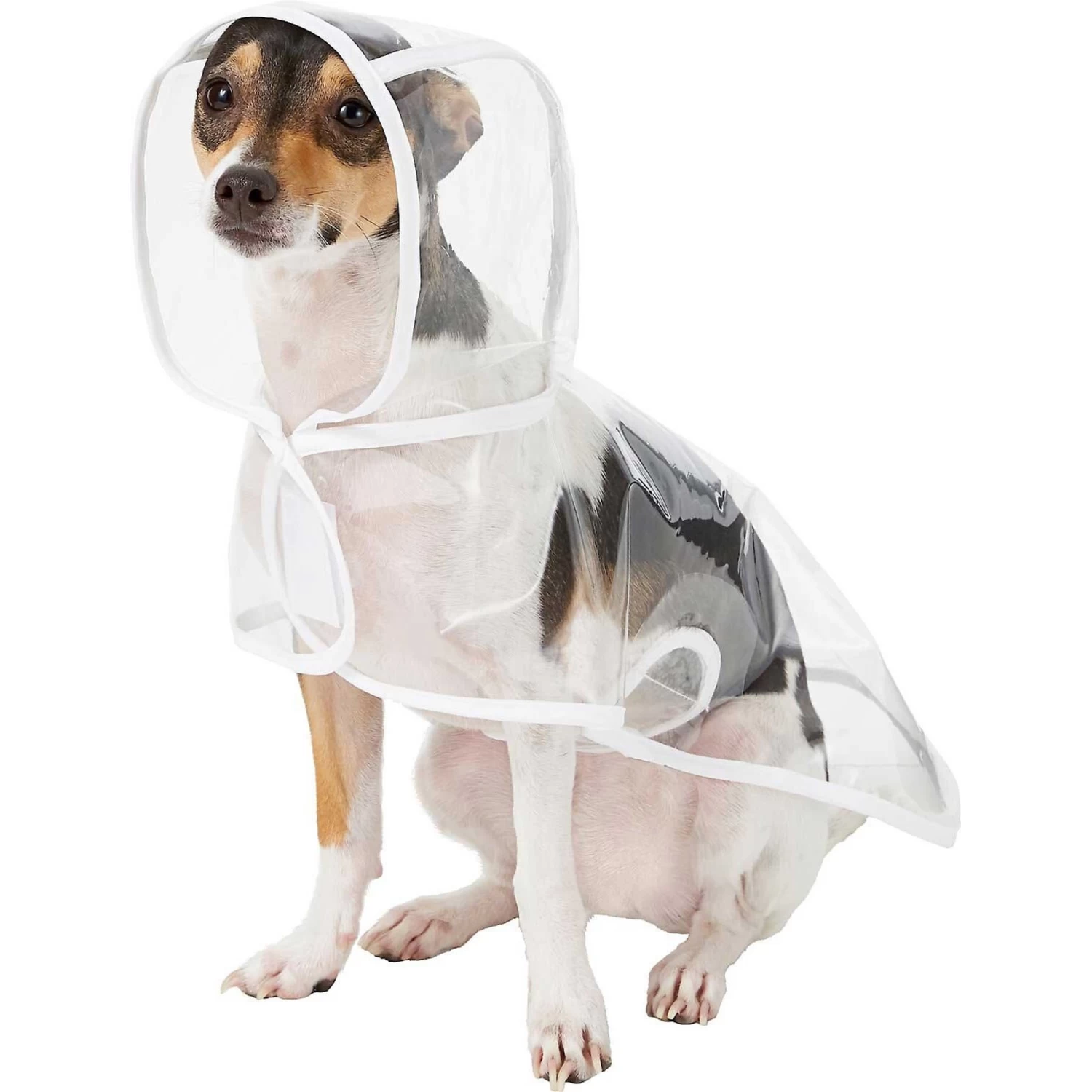 Frisco Lightweight Rainy Days Dog Raincoat & Frisco Lightweight Clear Vinyl Dog Raincoat 8 Frisco Lightweight Rainy Days Dog Raincoat & Frisco Lightweight Clear Vinyl Dog Raincoat - Image 6
