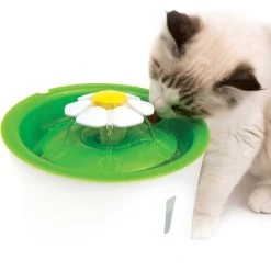 Catit Flower Plastic Cat Fountain & Frisco Pet Toy & Bowl Cleaning Wipes, 70 Count -Frisco 303288 PT4. AC SS1800 V1623043360