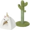 Frisco Novelty Unicorn Covered Cat & Dog Bed & Frisco Cactus Cat Scratching Post -Frisco 303496 MAIN. AC SS1800 V1623051464