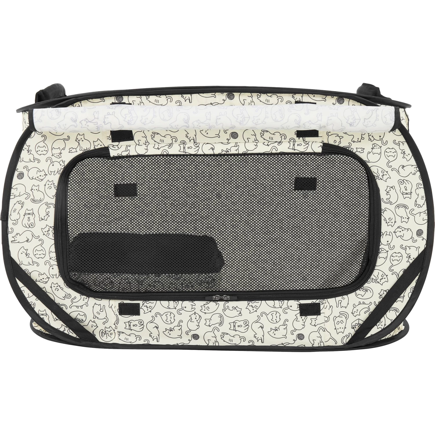 Frisco Collapsible Cat Cage, Litter Box, & Mat 5 Frisco Collapsible Cat Cage, Litter Box, & Mat - Image 3