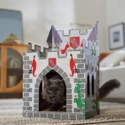 Frisco Castle Cardboard Cat House, 2-Story 12 Frisco Castle Cardboard Cat House, 2-Story -Frisco 308822 PT4. AC SS1800 V1688677261