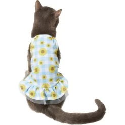 Frisco Sunflower Gingham Dog & Cat Dress 10 Frisco Sunflower Gingham Dog & Cat Dress -Frisco 312120 PT2. AC SS1800 V1644425858