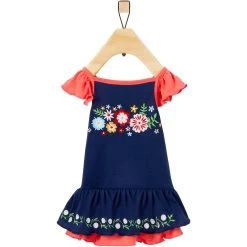 Frisco Embroidered Floral Dog & Cat Dress 12 Frisco Embroidered Floral Dog & Cat Dress -Frisco 312128 PT3. AC SS1800 V1644423417