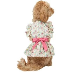 Frisco Dainty Pink Floral Dog & Cat Dress -Frisco 312136 PT2. AC SS1800 V1703872208
