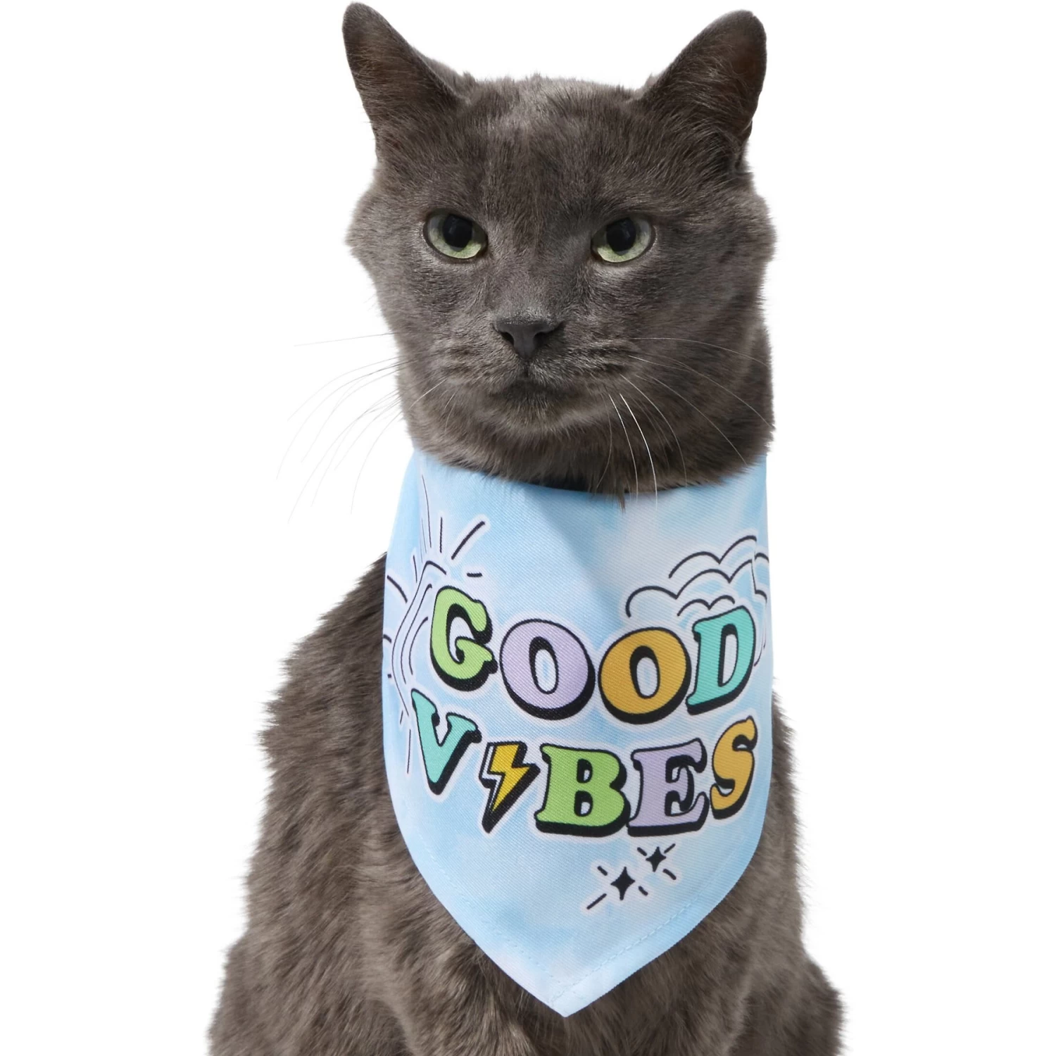 Frisco Good Vibes Dog & Cat Bandana 5 Frisco Good Vibes Dog & Cat Bandana - Image 3