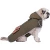 Frisco Lightweight Olive Reversible Packable Dog Raincoat -Frisco 315116 MAIN. AC SS1800 V1646442278