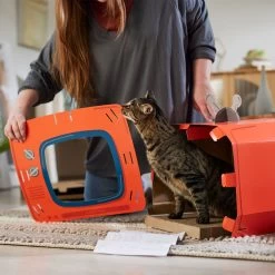 Frisco TV Set Cardboard Cat House 11 Frisco TV Set Cardboard Cat House -Frisco 317731 PT3. AC SS1800 V1688677262