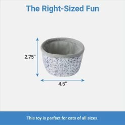 Frisco Guacamole Bowl Cat Toy With Catnip, Medium, 4 Count -Frisco 327059 PT2. AC SS1800 V1645205849