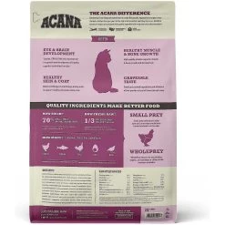 ACANA First Feast High-Protein Kitten Dry Cat Food, 4-lb Bag & Frisco Multi-Cat Unscented Clumping Clay Cat Litter -Frisco 338643 PT2. AC SS1800 V1635915849