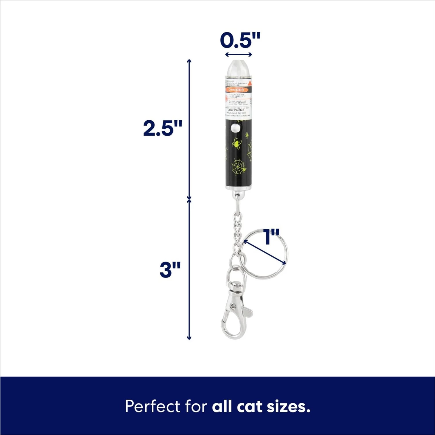 Frisco Halloween Skull Laser Cat Toy 4 Frisco Halloween Skull Laser Cat Toy - Image 2