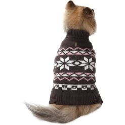 Frisco Gray Chevron Print Dog & Cat Sweater -Frisco 353555 PT2. AC SS1800 V1659006934