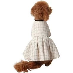 Frisco Tweed Weave Ruffle Skirt Dog & Cat Dress 11 Frisco Tweed Weave Ruffle Skirt Dog & Cat Dress -Frisco 353649 PT2. AC SS1800 V1659008241