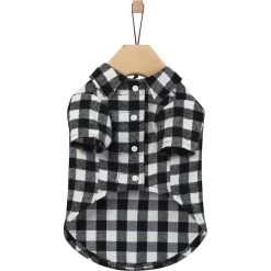 Frisco Black Plaid Dog & Cat Shirt 15 Frisco Black Plaid Dog & Cat Shirt -Frisco 353682 PT4. AC SS1800 V1659726657