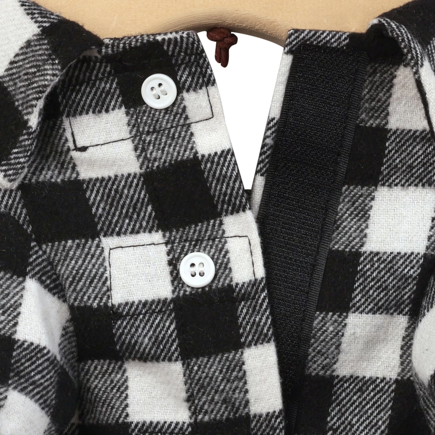 Frisco Black Plaid Dog & Cat Shirt 9 Frisco Black Plaid Dog & Cat Shirt - Image 7