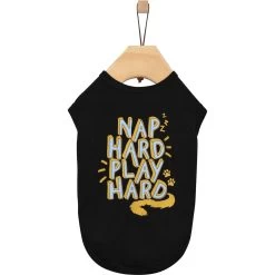 Frisco Nap Hard Play Hard Dog & Cat T-Shirt 12 Frisco Nap Hard Play Hard Dog & Cat T-Shirt -Frisco 353713 PT4. AC SS1800 V1659725875