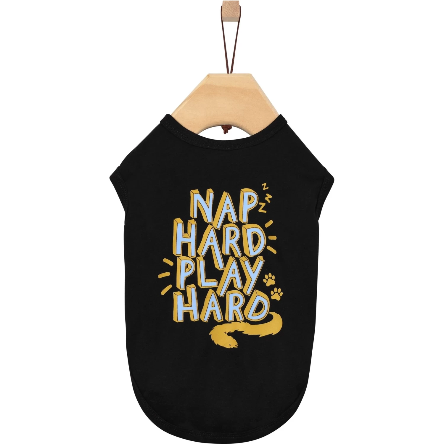 Frisco Nap Hard Play Hard Dog & Cat T-Shirt 6 Frisco Nap Hard Play Hard Dog & Cat T-Shirt - Image 4