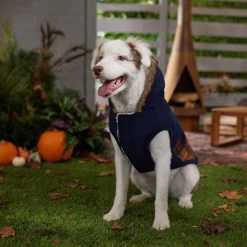 Frisco Mid-Heavyweight Plaid Fleece Lined Dog & Cat Coat -Frisco 353885 PT7. AC SS1800 V1660749836