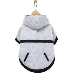 Frisco Mid-Heavyweight White Camouflage Dog & Cat Parka -Frisco 353949 PT4. AC SS1800 V1659725990