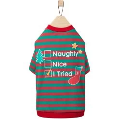 Frisco Naughty, Nice, I Tried Dog & Cat T-Shirt 12 Frisco Naughty, Nice, I Tried Dog & Cat T-Shirt -Frisco 358301 PT4. AC SS1800 V1660758716